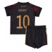 Tyskland Serge Gnabry #10 Bortedraktsett Barn VM 2022 Korte ermer (+ Korte bukser)